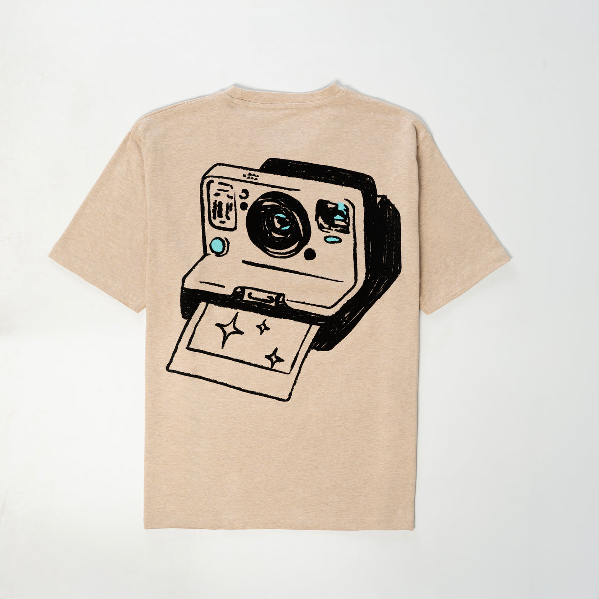 polaroid camera Printed T-shirt