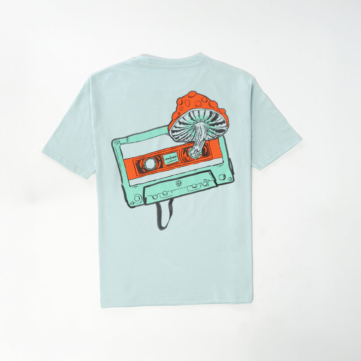 Cassette Mushroom Printed T-shirt