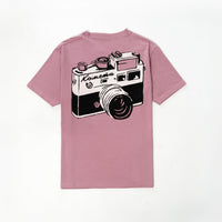 Vintage Camera Printed T-shirt
