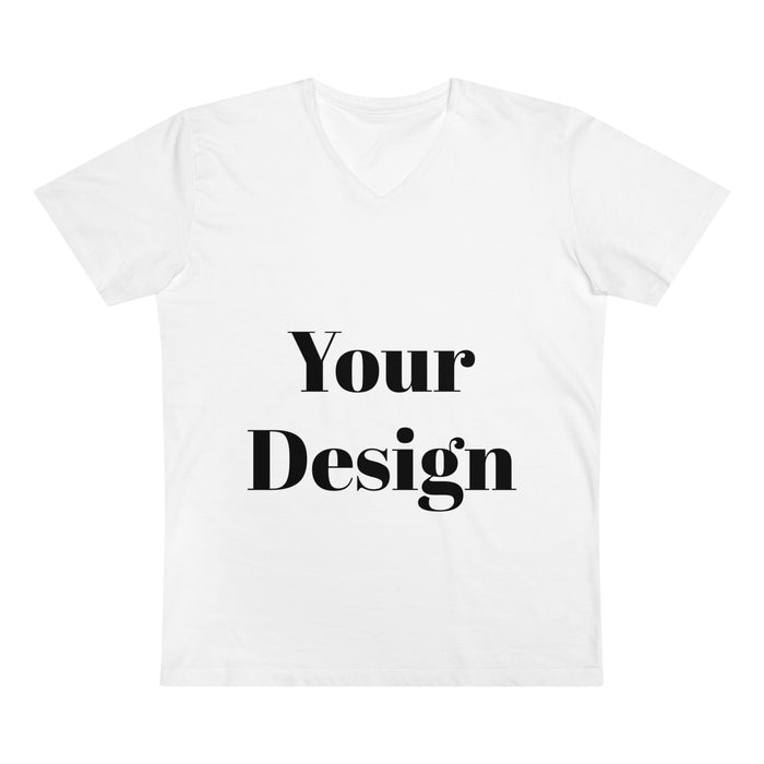 Customizable Unisex V-Neck T-Shirt