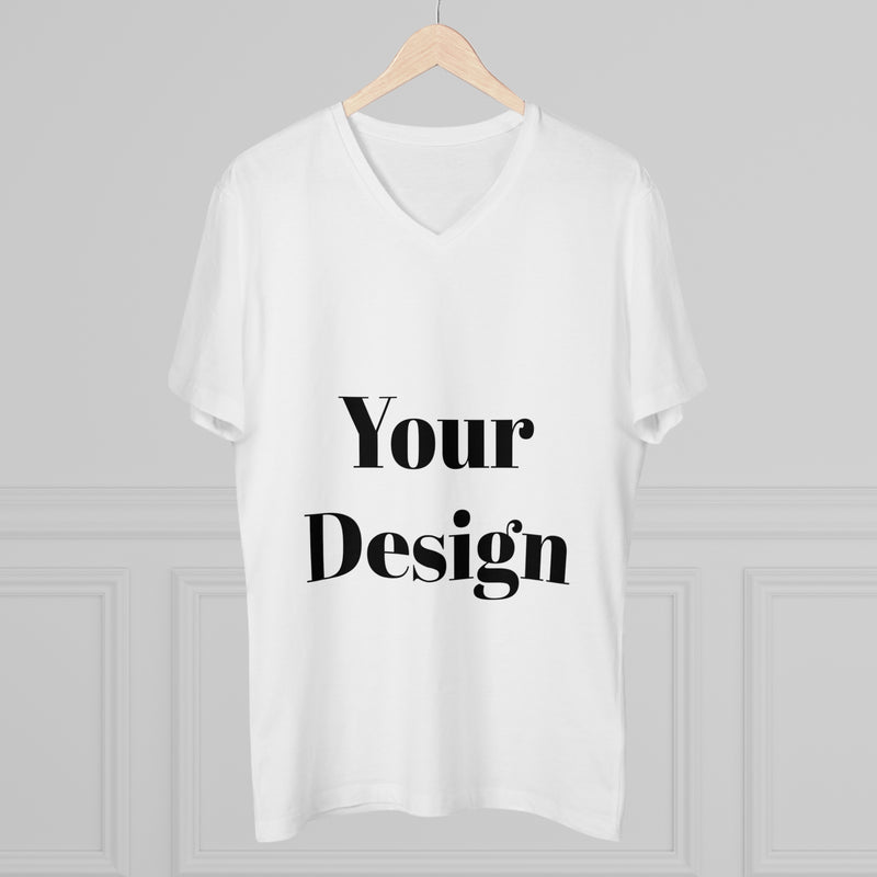 Customizable Unisex V-Neck T-Shirt