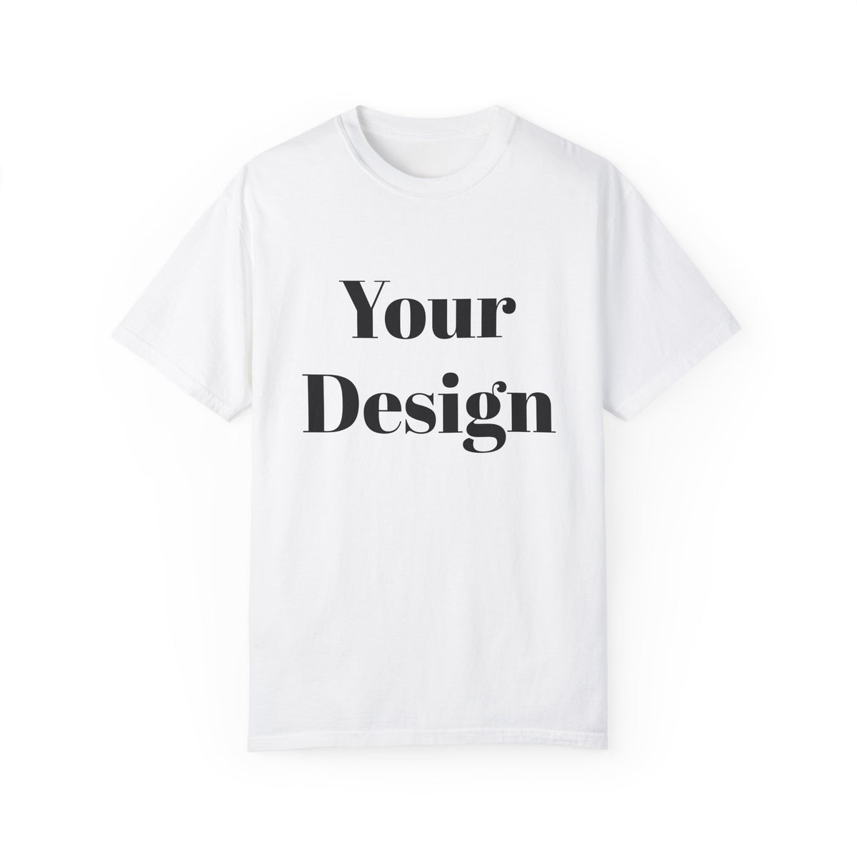 Customizable Unisex Crew Neck T-Shirt