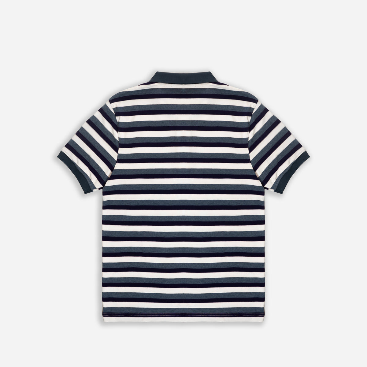 Classic Striped Cotton Polo T-Shirt