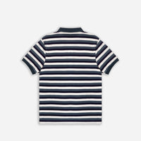 Classic Striped Cotton Polo T-Shirt