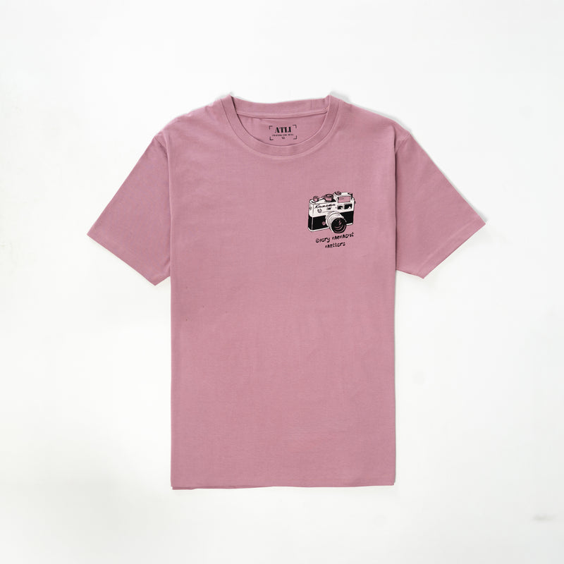 Vintage Camera Printed T-shirt