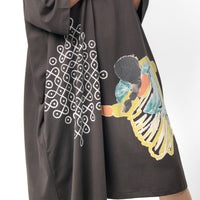 Brown Oversized comfy Indian Heritage Tee