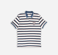 Classic Striped Cotton Polo T-Shirt