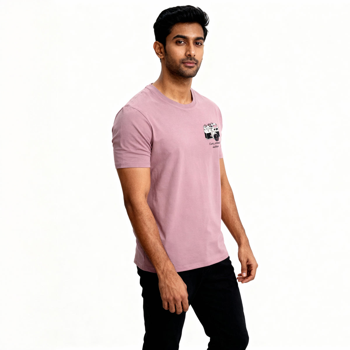 Vintage Camera Printed T-shirt