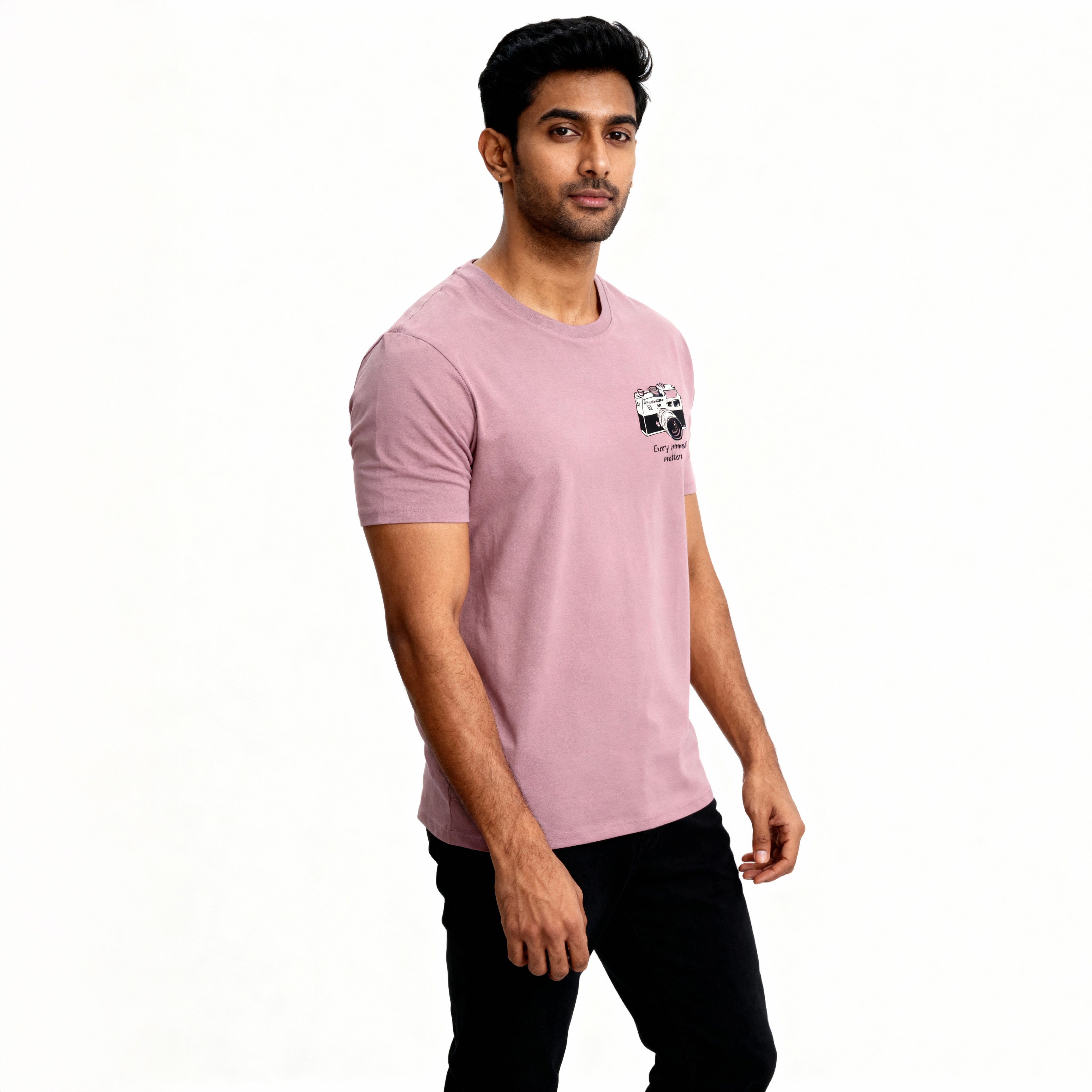 Vintage Camera Printed T-shirt