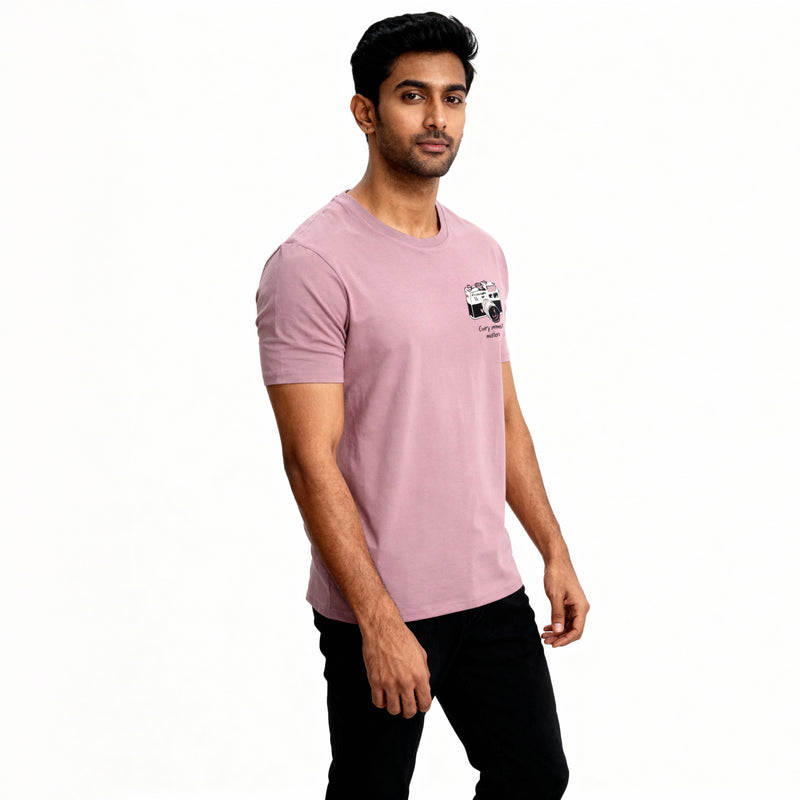 Vintage Camera Printed T-shirt