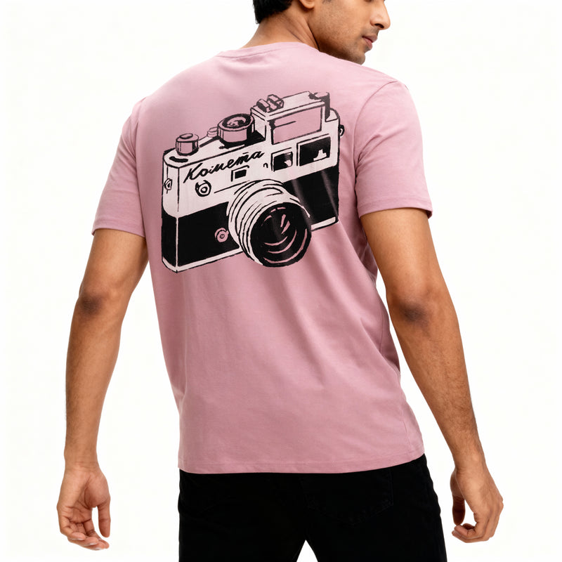 Vintage Camera Printed T-shirt