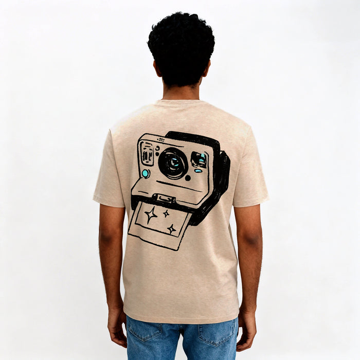 polaroid camera Printed T-shirt