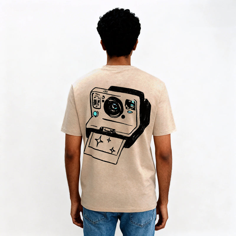polaroid camera Printed T-shirt