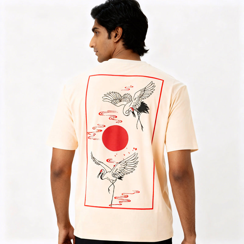 Crane Printed T-shirt